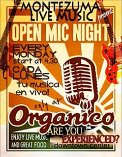 Costa Rica open mic night