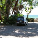 Ocean view parking spots