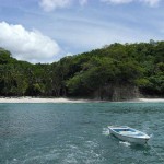 Another remote and deserted beach on the way to Tortuga. Some boat captains will stop and let you swim to these beaches to explore a bit.