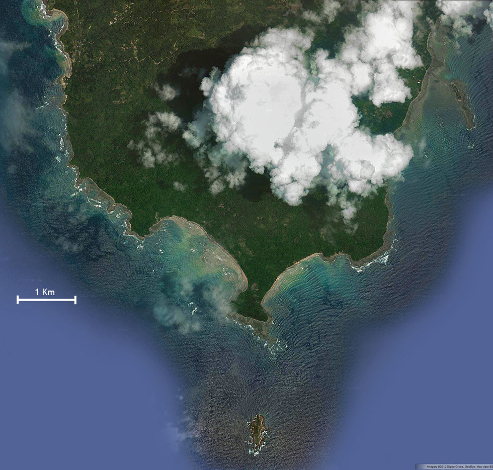 Cabo Blanco National Park Satellite Photo