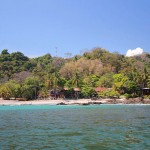 Coming into Montezuma by boat from Jaco, this is what you'll see.