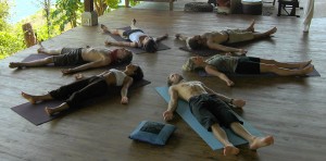 Savasana in Costa Rica - a yoga vacation