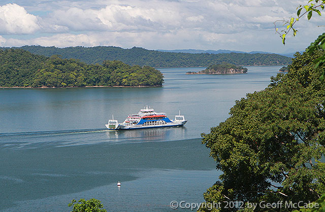 Costa Rica's Puntarenas to Paquera Ferry Line