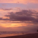 Playa Hermosa Sunset Surfer