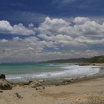 Fishermen's beach in Mal Pais