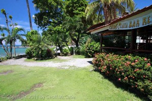 Chico's Bar back part, beachfront