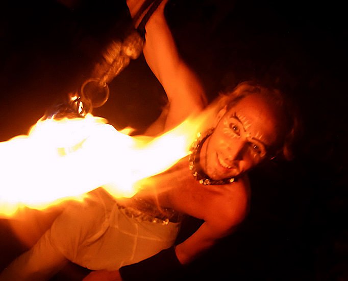 Costa Rica Fire Dancing