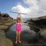 Serafina Love McCabe loves the tidepools at Mar Azul