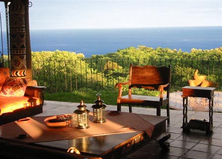 Montezuma Hills Villa - outdoor veranda