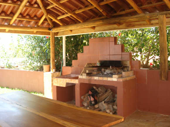 Villa Sollevante barbeque area